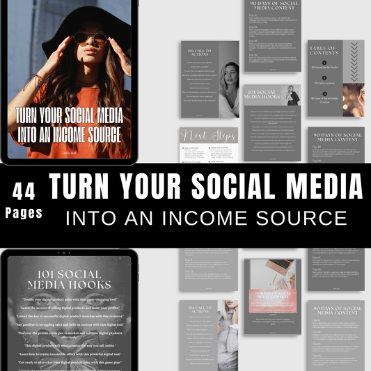 Turn Your Social Media Into An Income Source + MRR