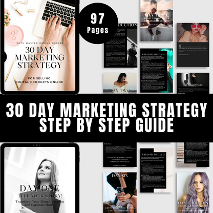 30 Day Marketing Strategy Growth Plan + MRR