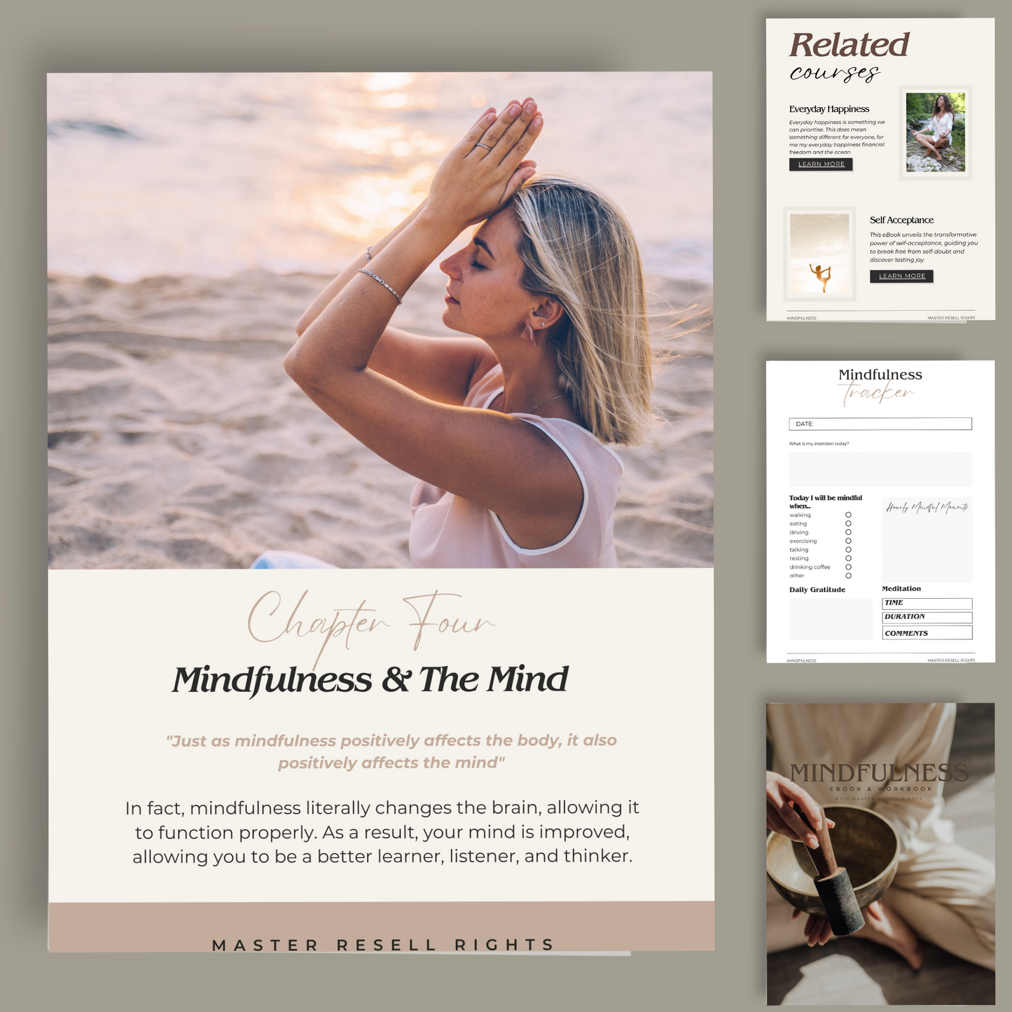 Mindfulness eBook + Workbook