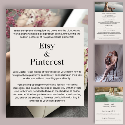 Mastering Etsy & Pinterest eBook