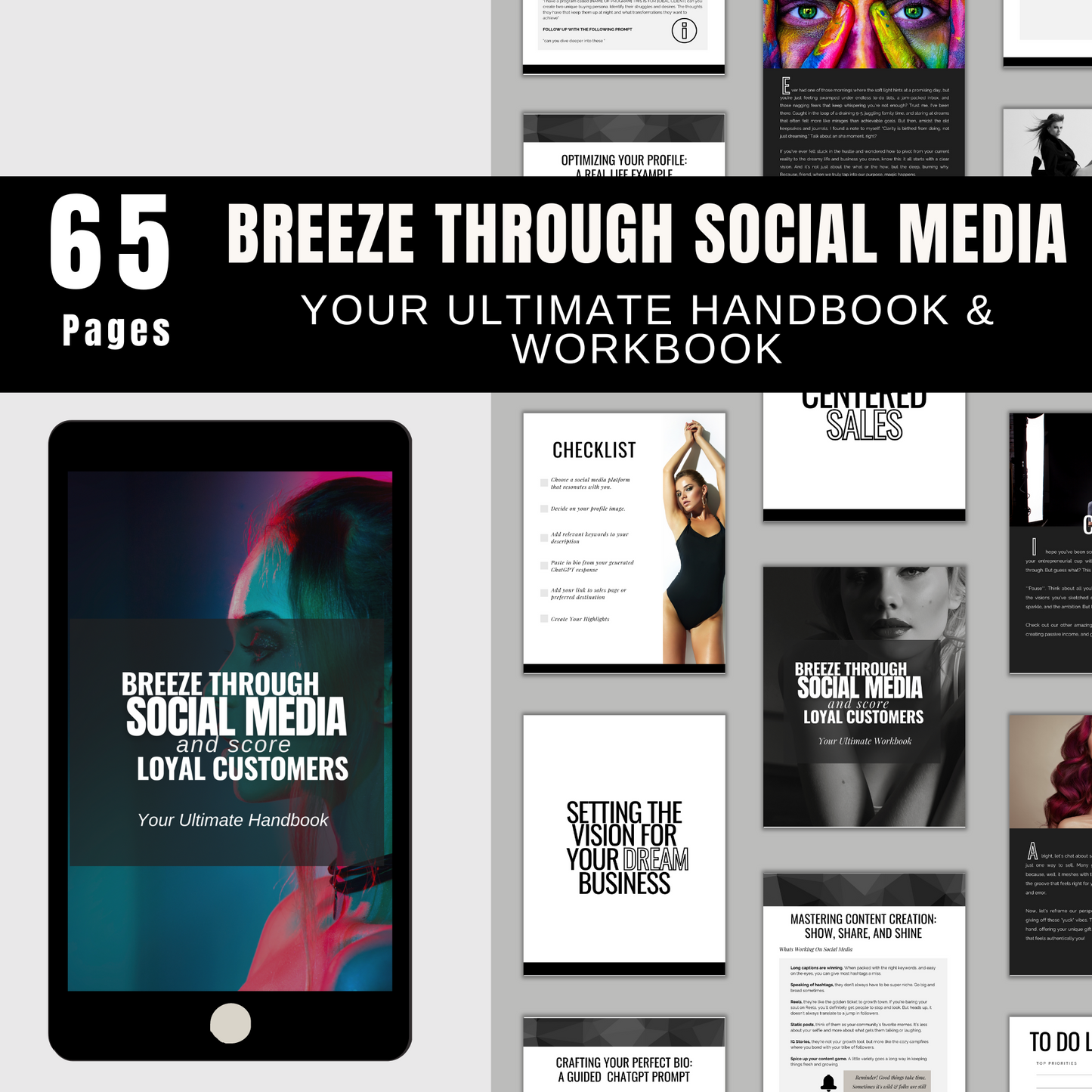 Breeze Through Social Media Handbook & Workbook