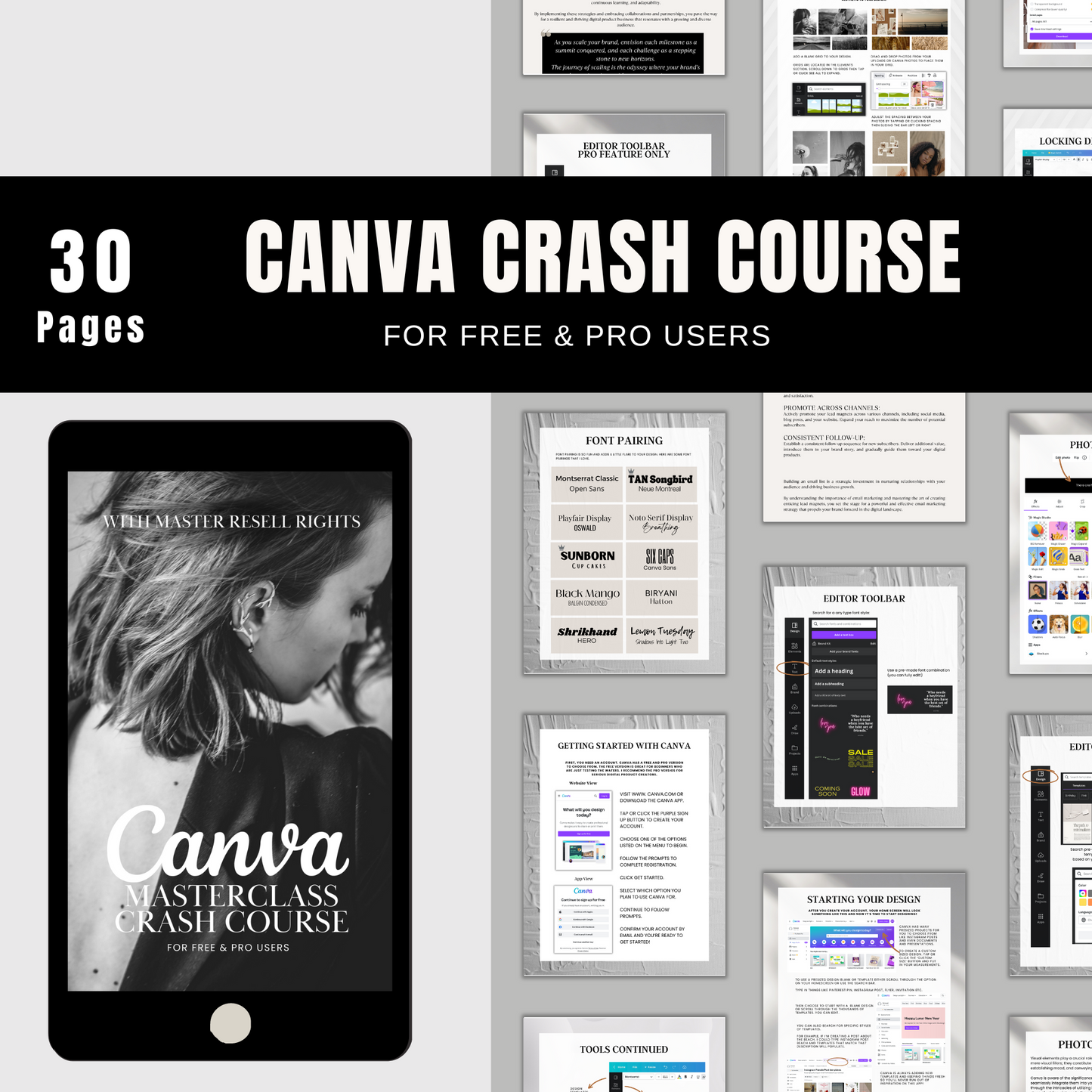 Canva Masterclass Crash Course