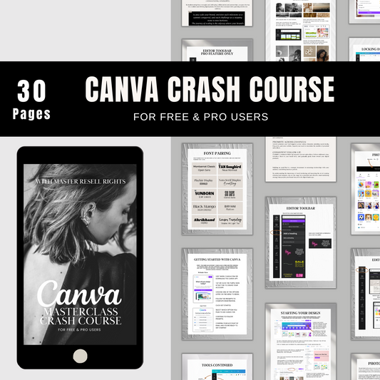 Canva Masterclass Crash Course