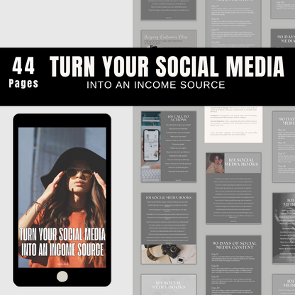 Turn Your Social Media Into An Income Source + MRR