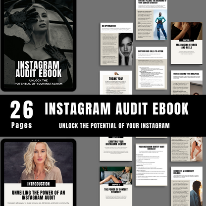 Instagram Audit Ebook with MRR