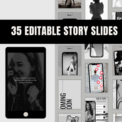 35 Editable Story Slides